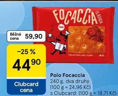 Polo Focaccia, 240 g
