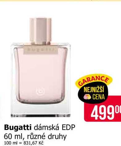 Bugatti dámská EDP 60 ml, různé druhy 