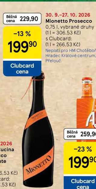 Mionetto Prosecco, 0.75 l