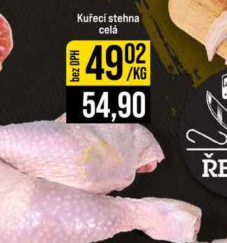 Kuřecí stehna celá 1kg