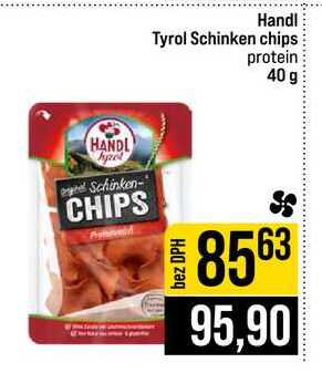 Handl Tyrol Schinken chips protein 40 g