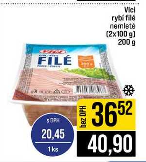 Vici rybí filé nemleté (2x100 g) 200 g