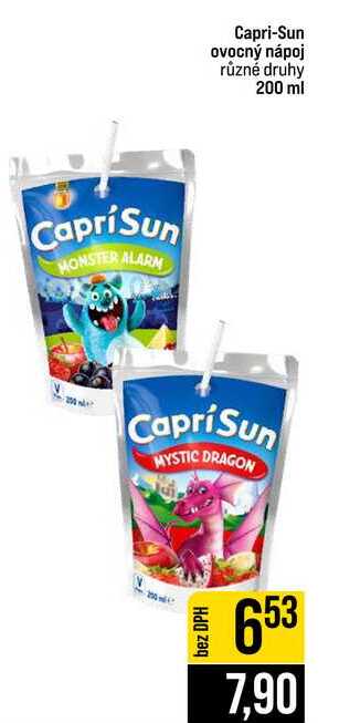 Capri-Sun ovocný nápoj různé druhy 200 ml