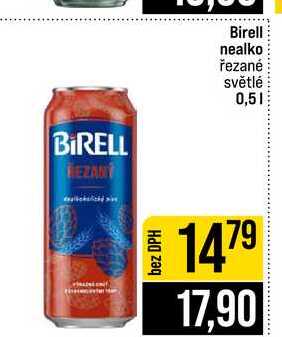 Birell nealko řezané světlé 0,5l
