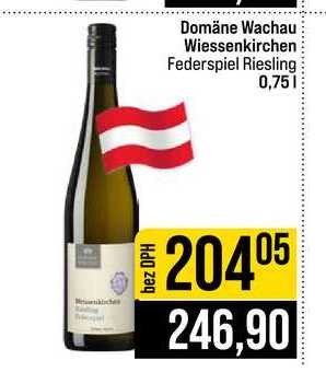 Domäne Wachau Wiessenkirchen Federspiel Riesling 0,75l