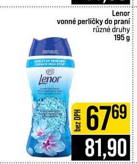 Lenor vonné perličky do praní různé druhy 195 g