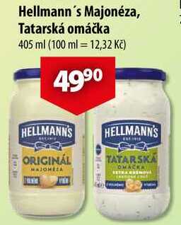 Hellmann's Majonéza, Tatarská omáčka, 405 ml 