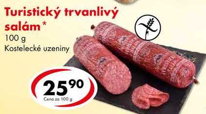 Turistický trvanlivý salám, 100 g
