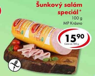 Šunkový salám speciál, 100 g