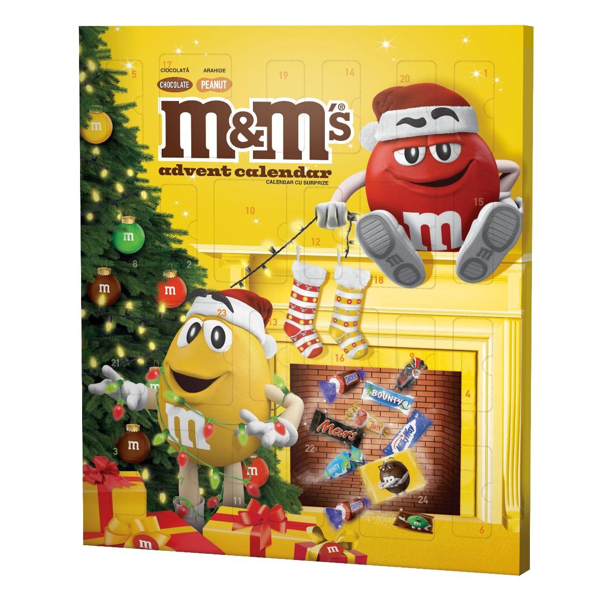 M&M´s Adventní kalendář, 361 g