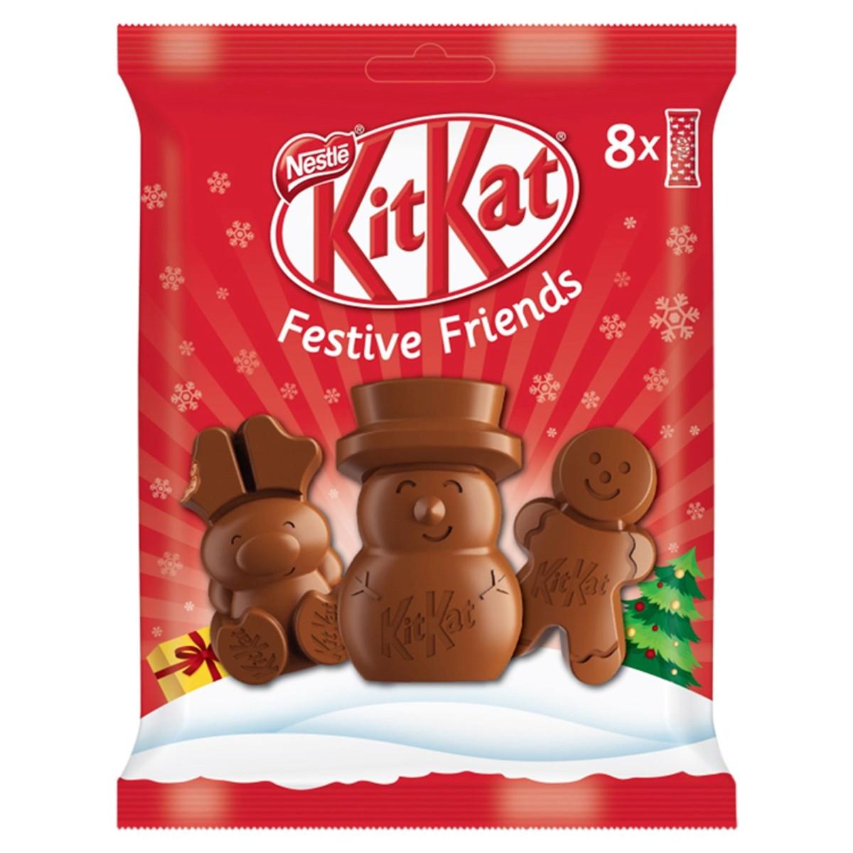 Kit Kat, Lentilky Vánoční kamarádi, 65 g
