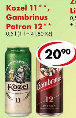 Gambrinus Patron 12, 0,5 l