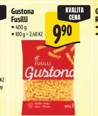   Gustona Fusilli 400 g  