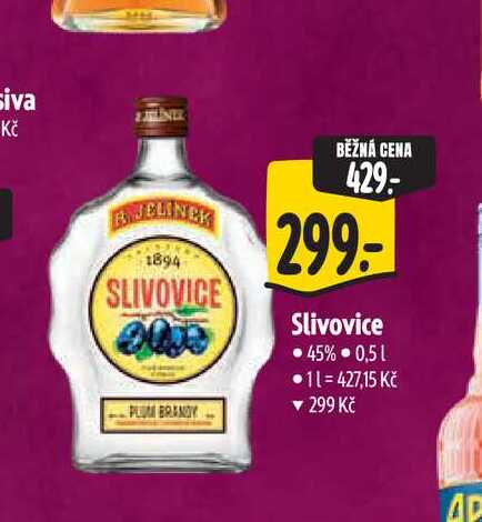 Slivovice 45% 0,51
