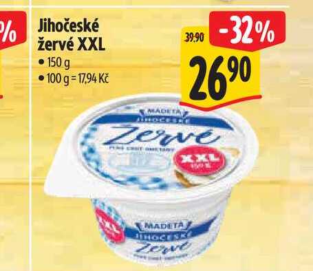 Jihočeské žervé XXL 150 g