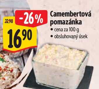 Camembertová  pomazánka 100g