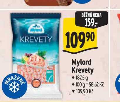  Mylord Krevety  187,5 g 