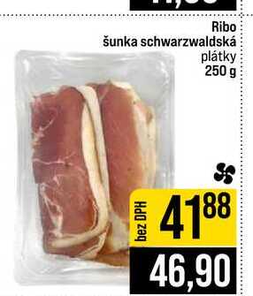 Ribo šunka schwarzwaldská plátky 250 g