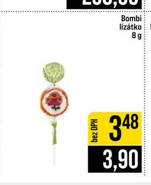 Bombi lízátko 8g