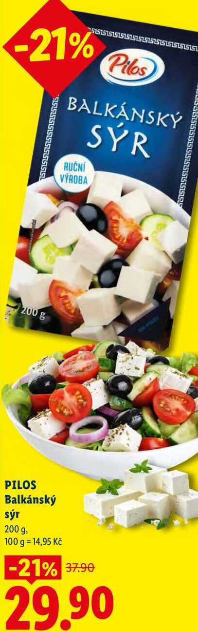 PILOS Balkánský sýr, 200 g