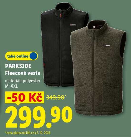 PARKSIDE Fleecová vesta