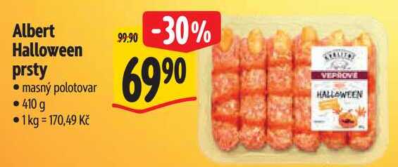 Albert Halloween prsty, 410 g