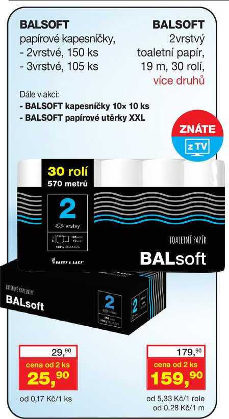 BALSOFT 30 rolí