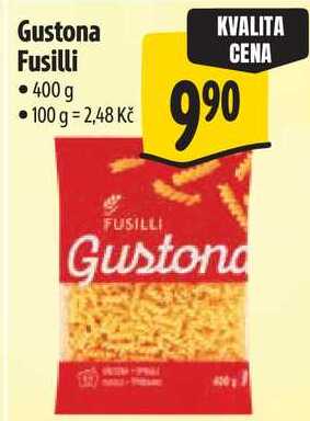 Gustona Fusilli, 400 g 