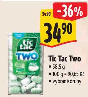 Tic Tac Two, 38,5 g