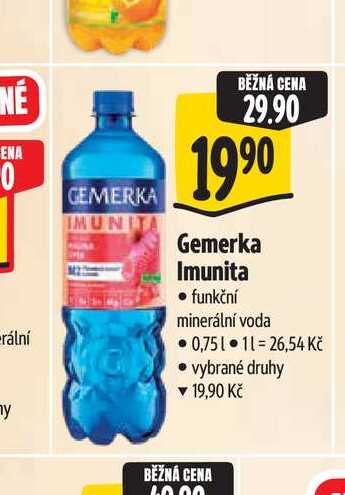 Gemerka Imunita 0,75 l