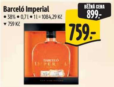 Barceló Imperial, 0,7 l