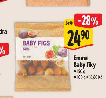   Emma Baby fíky 150 g 