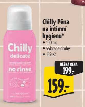 Chilly Pěna na intimní hygienu, 100 ml