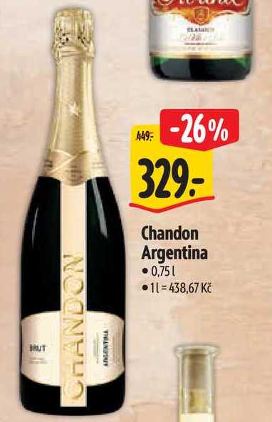   Chandon Argentina 0,751  