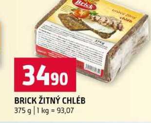 BRICK ŽITNÝ CHLÉB 375 g 