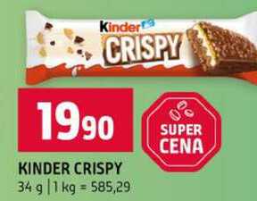 KINDER CRISPY 34 g