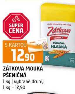 ZÁTKOVA MOUKA PŠENIČNÁ 1 kg vybrané druhy