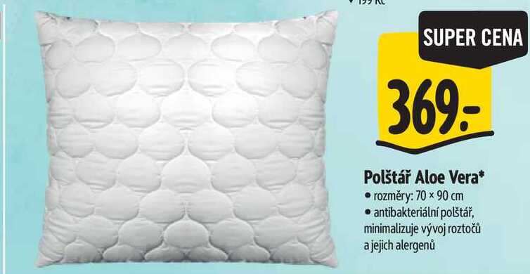 Polštář Aloe Vera*