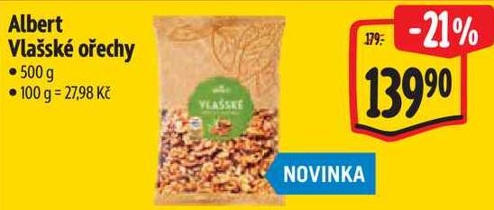 Albert Vlašské ořechy, 500 g