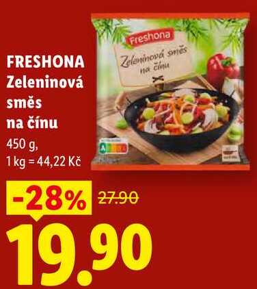 FRESHONA Zeleninová směs na čínu, 450 g