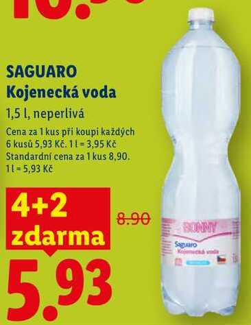 SAGUARO Kojenecká voda, 1,5 l