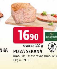 PIZZA SEKANÁ 100g
