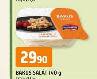 BAKUS SALÁT 140 g