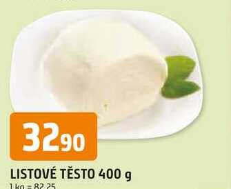 LISTOVÉ TĚSTO 400 g 
