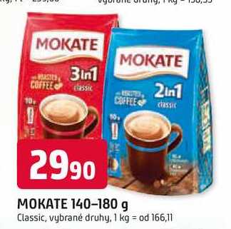 MOKATE 140-180 g