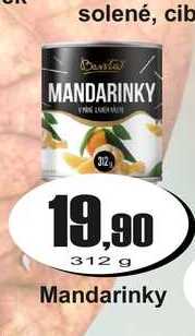Mandarinky 312 g