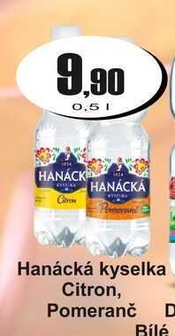 Hanácká kyselka Citron, Pomeranč 0,5 L