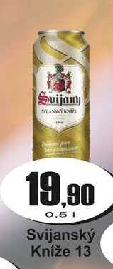 Svijanský Kníže 13 0,5 L