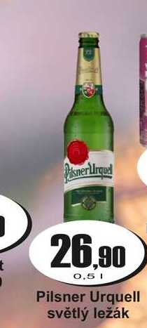Pilsner Urquell světlý ležák 0,5 L