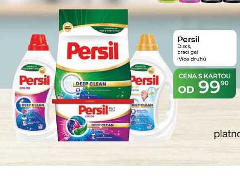 Persil Discs, prací gel